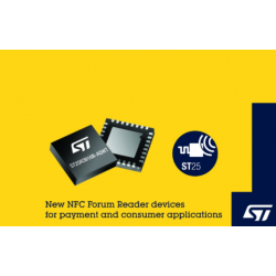 STMicroelectronics ST25R3916B-AQWT New NFC Reader Speeds Design of Payment and Consumer Applications